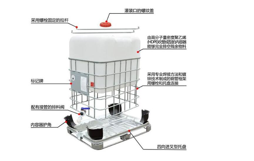 吉安容器500LIBC集装桶产品细节